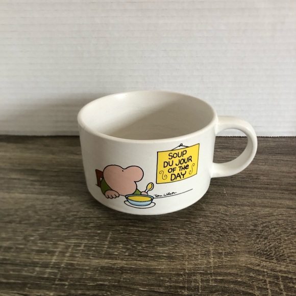 Vtg Ziggy Soup of the Day Collectible Mug - Picture 3 of 11